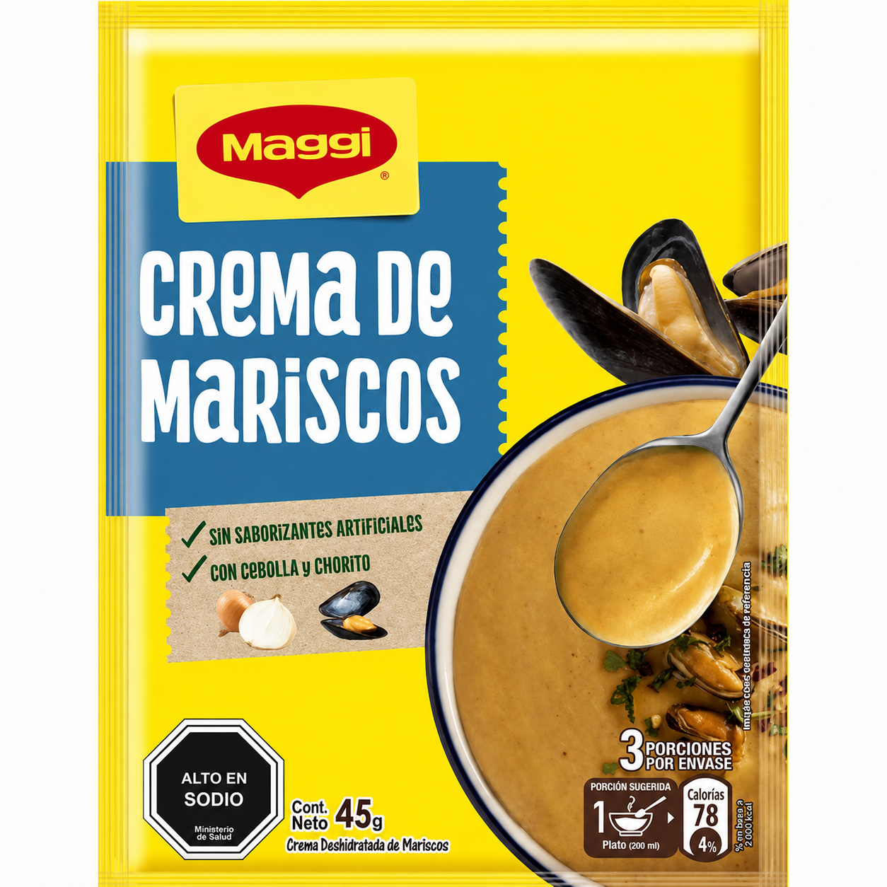 Crema de Mariscos Maggi 45 g