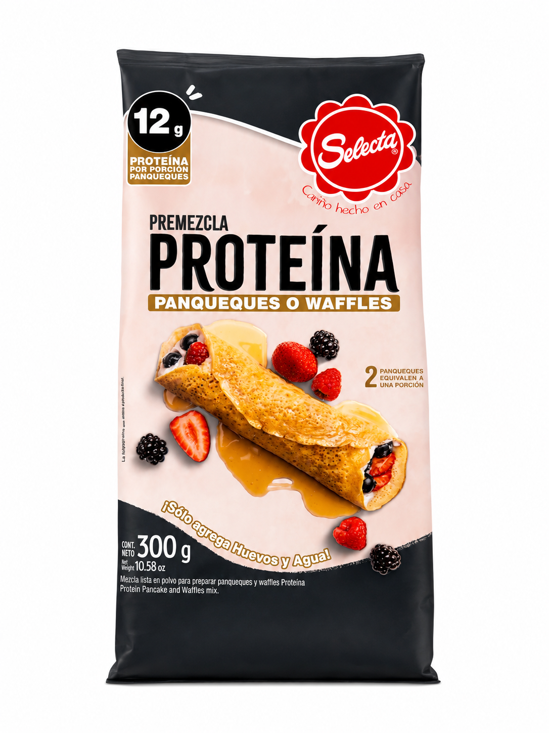 Premezcla de Proteína Selecta para Panqueques y Waffles 300 g