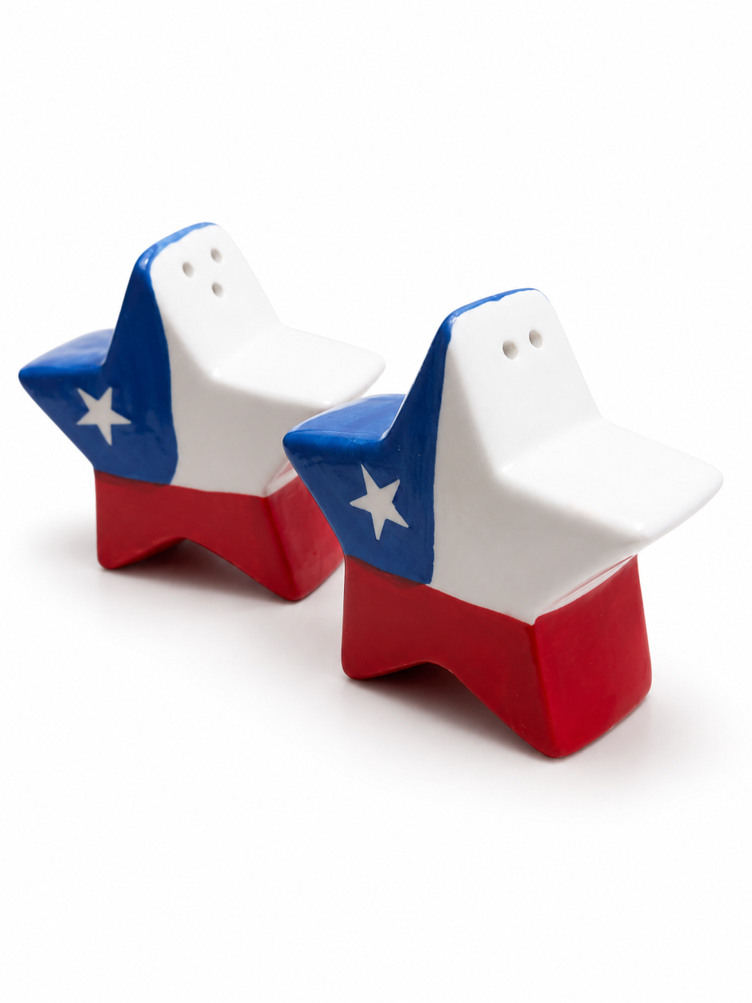 Set de Salero y Pimentero Estrella Chilena de Cerámica