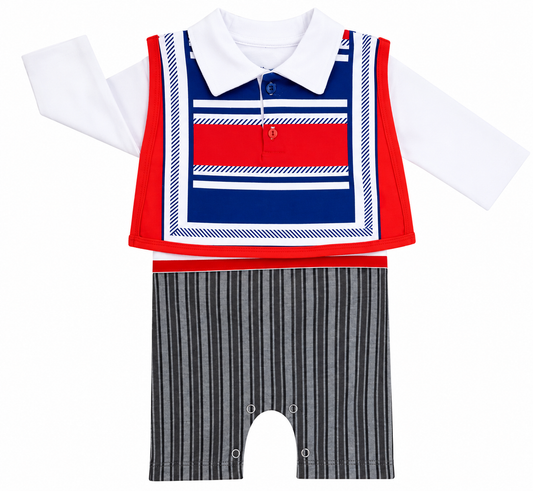Traje Body Huaso Bebe Fiestas Patrias Chile