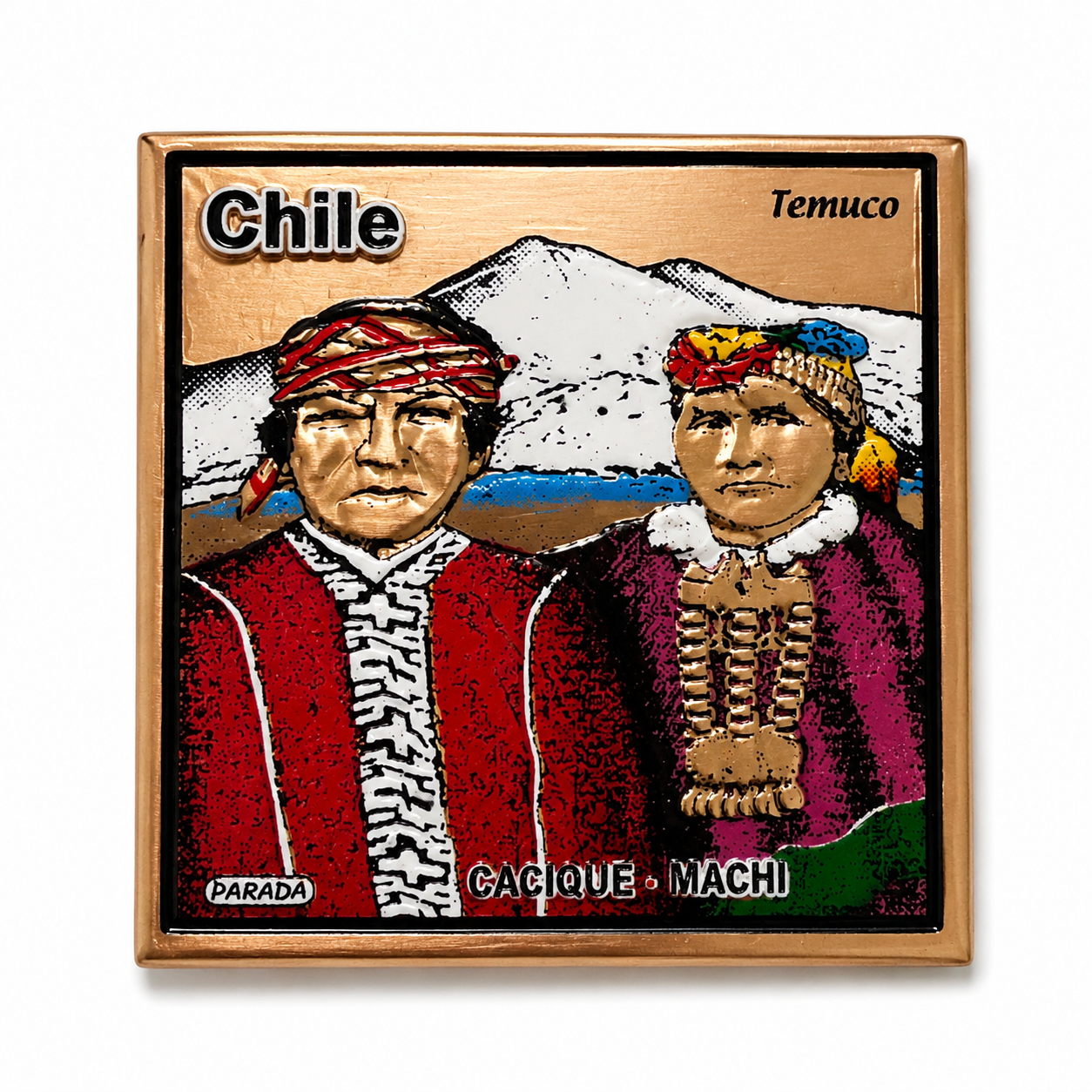 Imagenes magnéticas, Chile para refrigerador