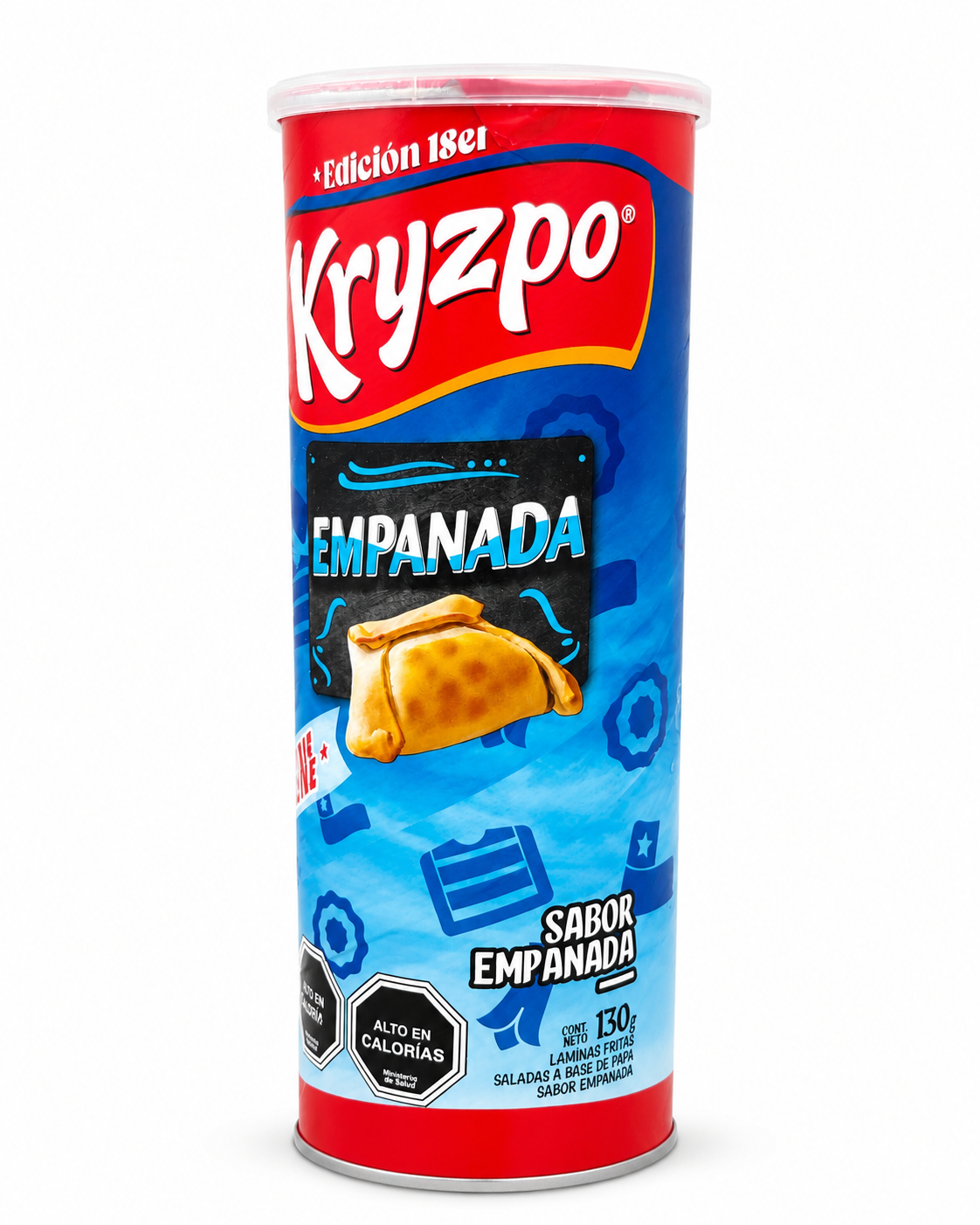 Papas Kryzpo Sabor Empanada 130 g – Edición Dieciochera Chilena
