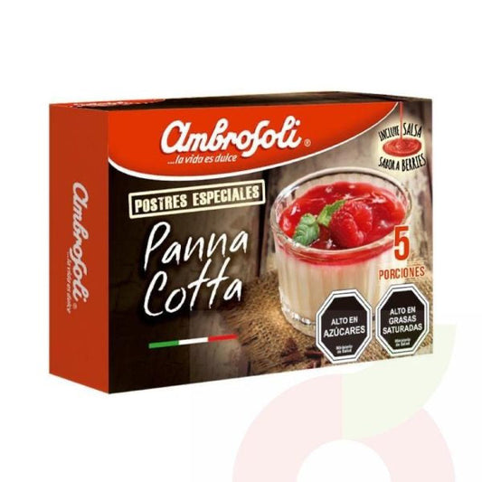 Panna cotta- postre ambrosoli