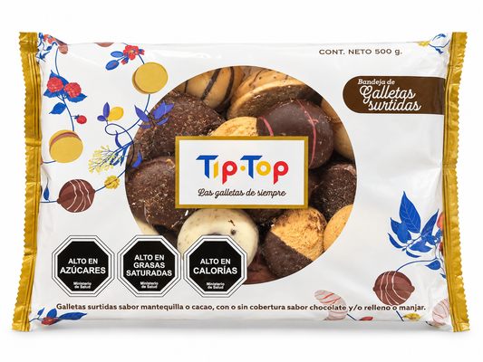 Galletas Surtidas Tip-Top – Mix de Galletas Artesanales Chilenas | Dulces Tradicionales para Café
