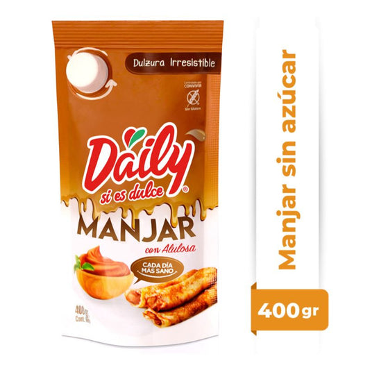 Manjar Daily con Alulosa 400 g – Receta Casera