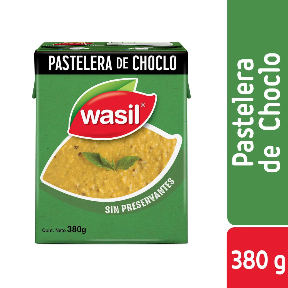 Pastelera de Choclo Wasil 380 g – Preparación Chilena Sin Preservantes - Chilena Cossas 
