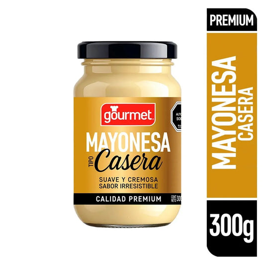 Mayonesa casera Gourmet premium frasco 300g