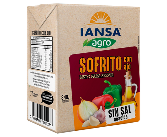 Sofrito iansa - listo para servir 340g