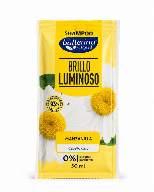 Shampoo ballerina manzanilla 50ml- 1 sachet