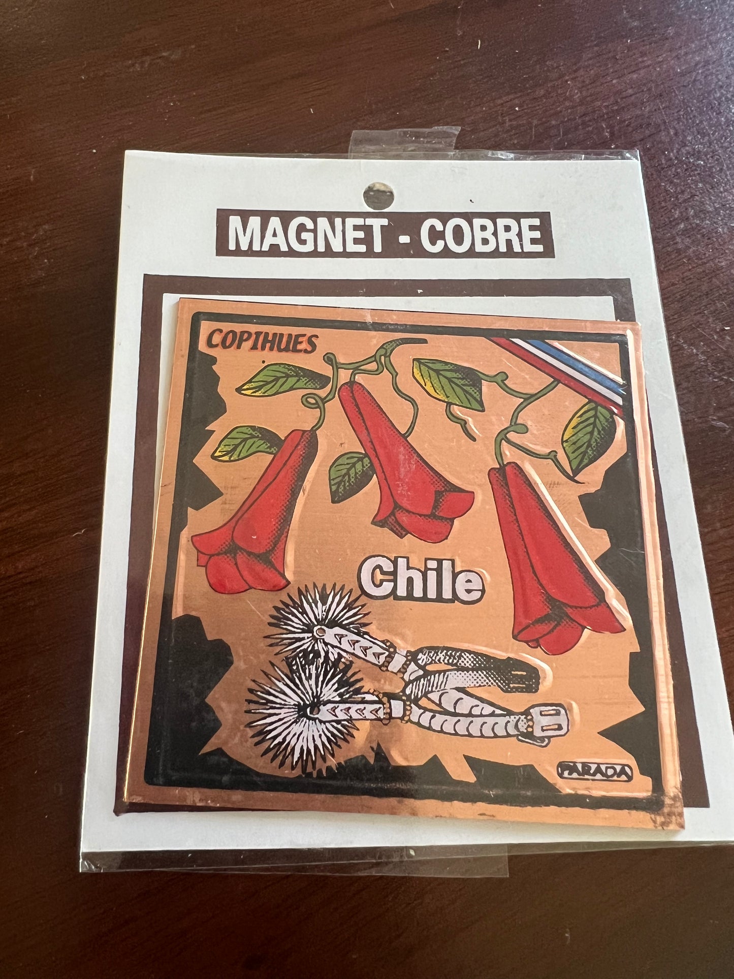 Imagenes magnéticas, Chile para refrigerador