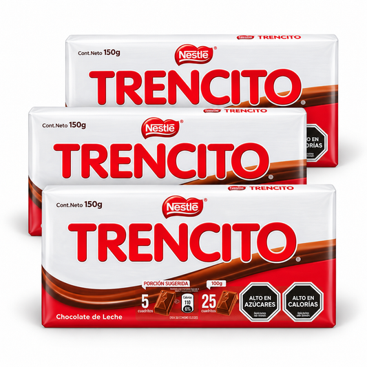 Chocolate Trencito Nestle 150 gr - Chocolate de Leche Nestle - Chilena Cossas 