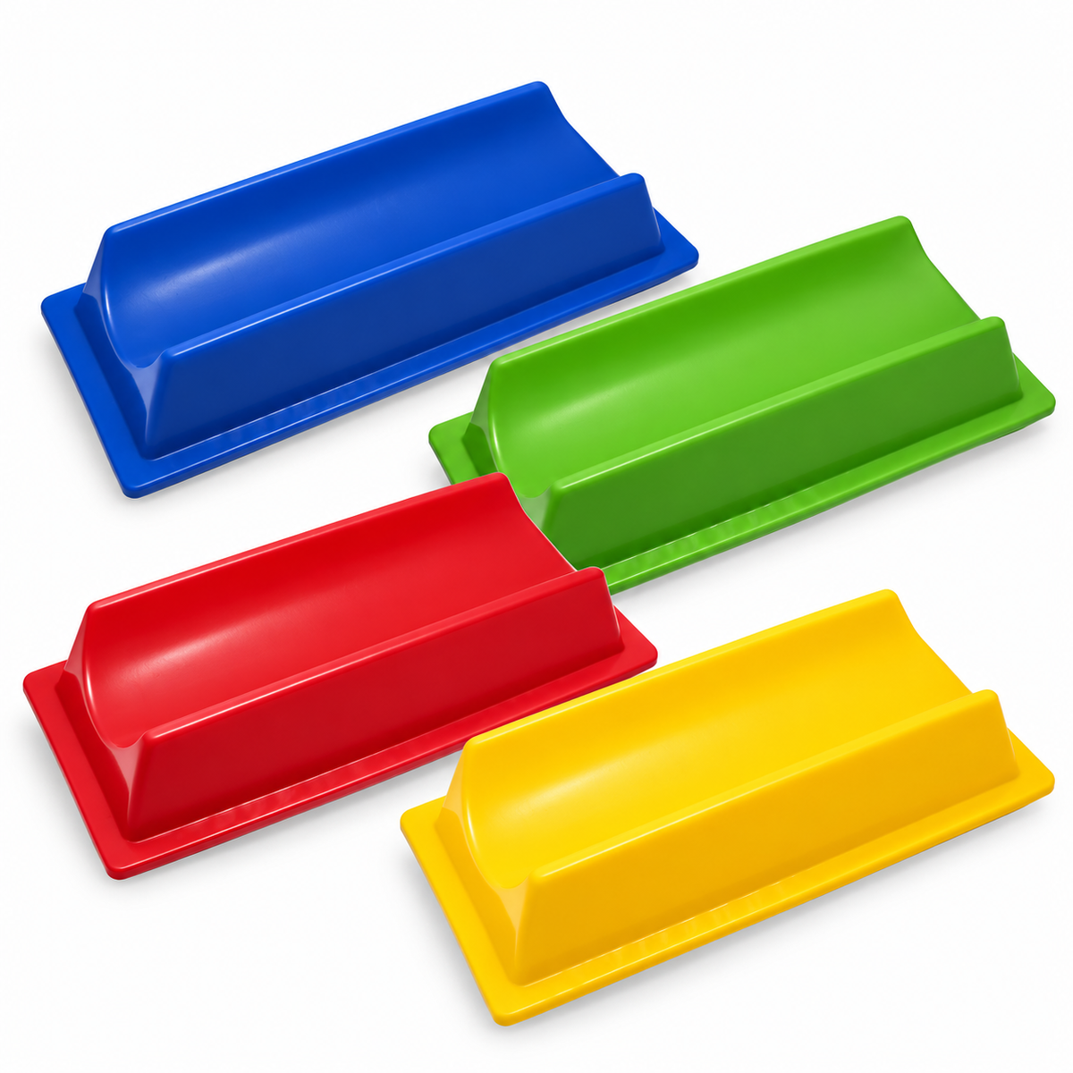 Pack de 4 Porta Completo Chileno – Bandejas para Hot Dog / Completo – Colores Surtidos - Chilena Cossas 