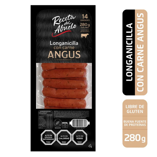 Longanicilla con carne de angus Receta del abuelo 280g
