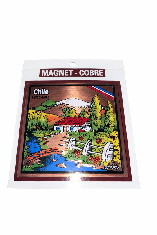 Imagenes magnéticas, Chile para refrigerador - Chilena Cossas 