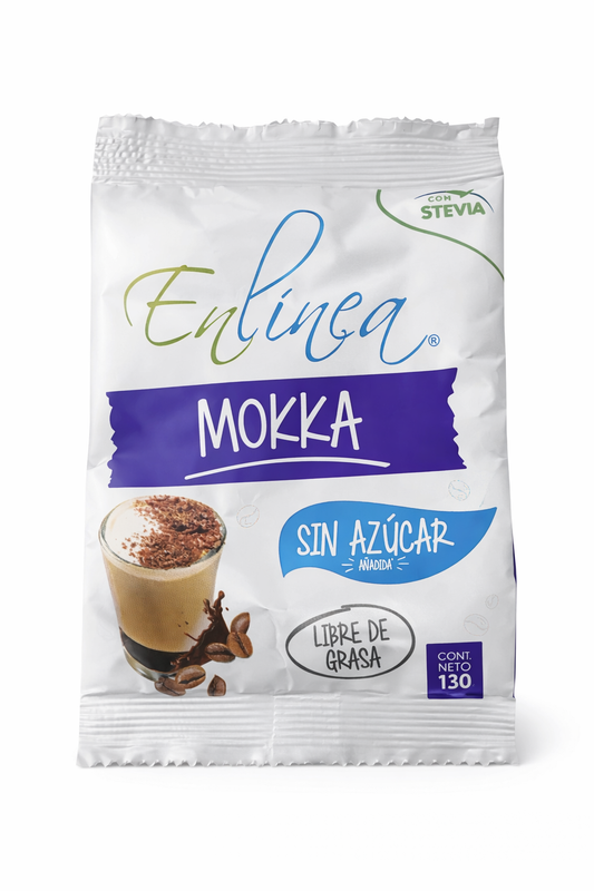 En línea Moka 1 sobre 13g – Sin Azúcar, con Stevia