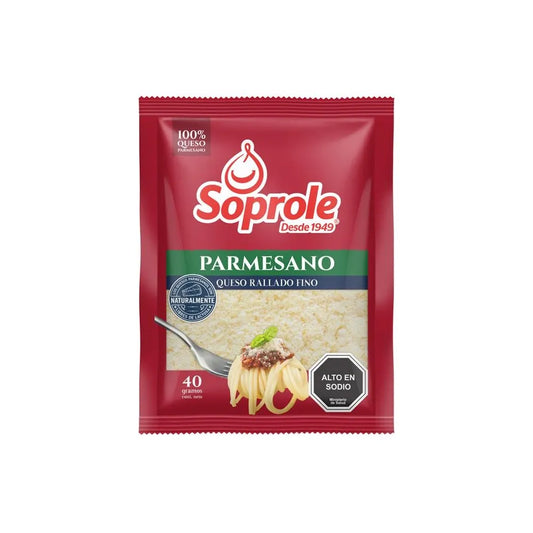 Queso rallado parmesano Soprole