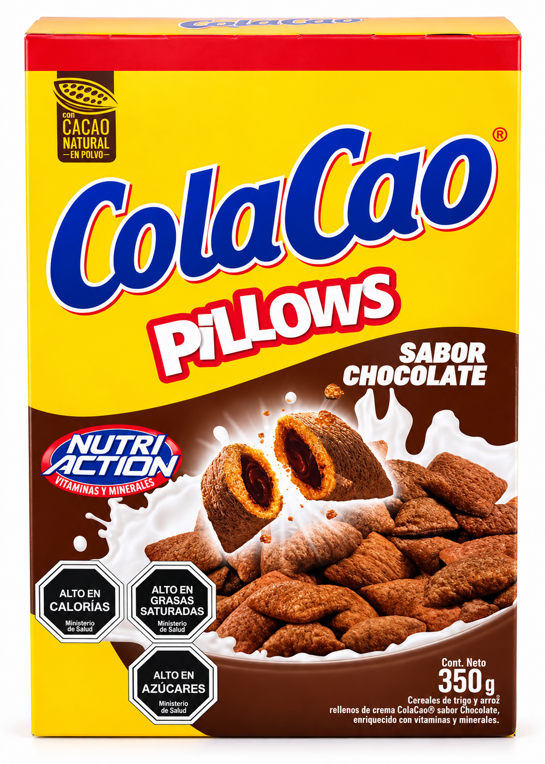 ColaCao Pillows sabor Chocolate 350g - Chilena Cossas