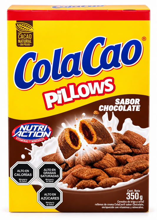 ColaCao Pillows sabor Chocolate 350g - Chilena Cossas