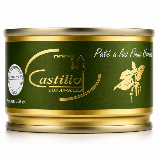 Paté a las Finas Hierbas Castillo 100g – Sabor Tradicional Chileno