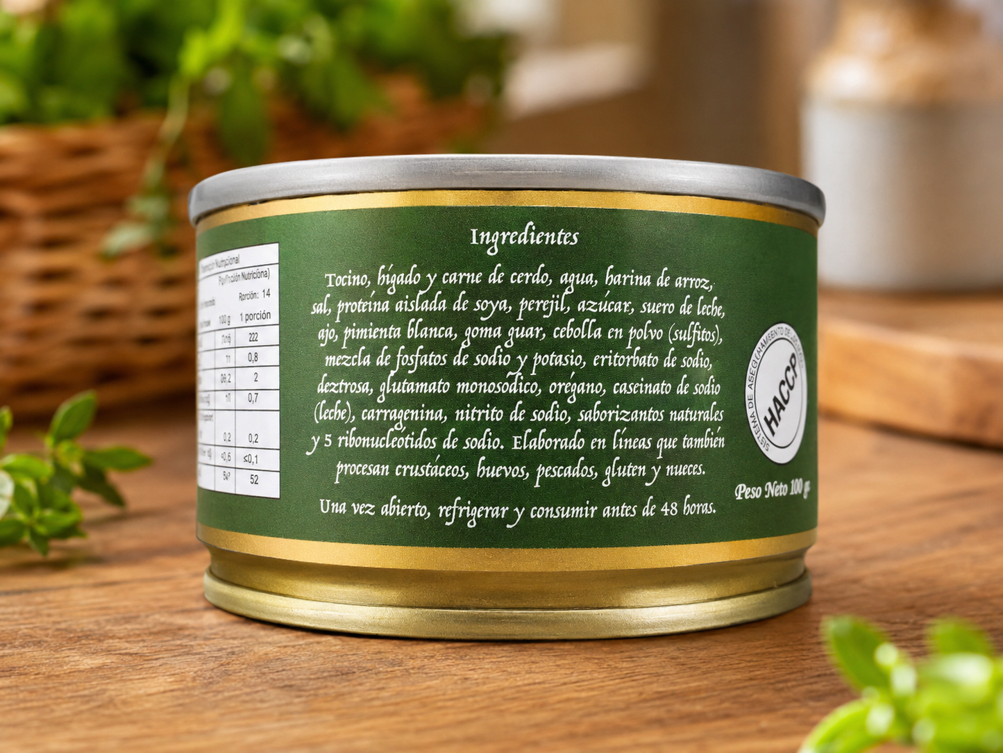Paté a las Finas Hierbas Castillo 100g – Sabor Tradicional Chileno