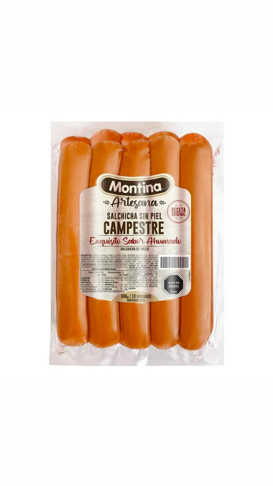 Salchicha campestre Montina - Chilena Cossas 