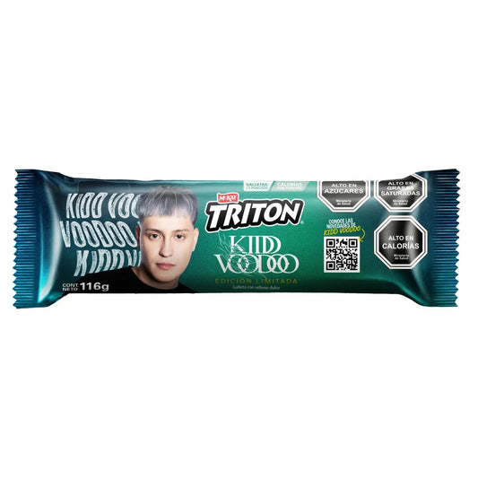 Galleta Triton Kidd Voodoo McKay 116g Edicion limitada -Chilena Cossas