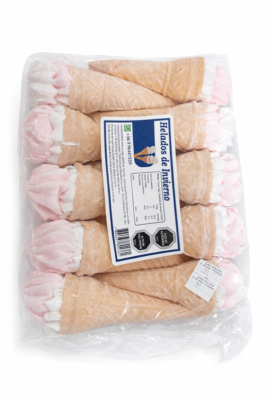 Helados de invierno 10 unidades - Chilena Cossas 