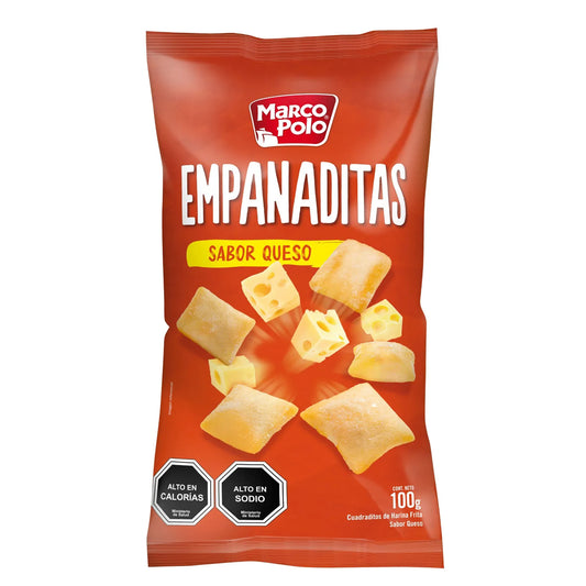 Empanaditas sabor queso - snack 100g