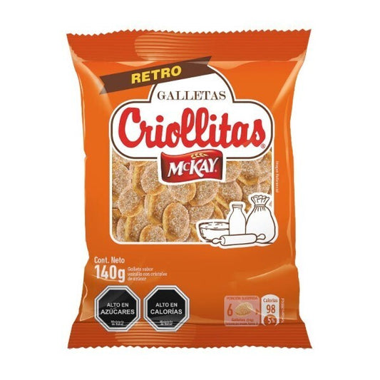 Criollita galleta chilena clásica