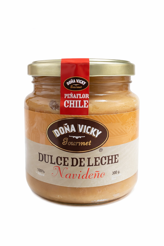 Dulce de leche navideño 300g - Doña Vicky - Chilena Cossas 