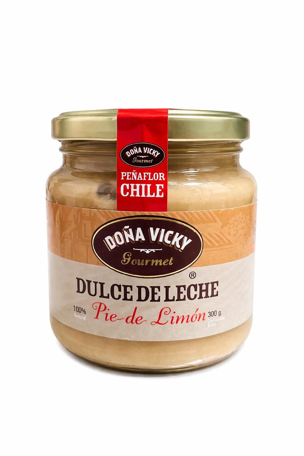 Dulce de leche pie de limón 300g - Doña Vicky