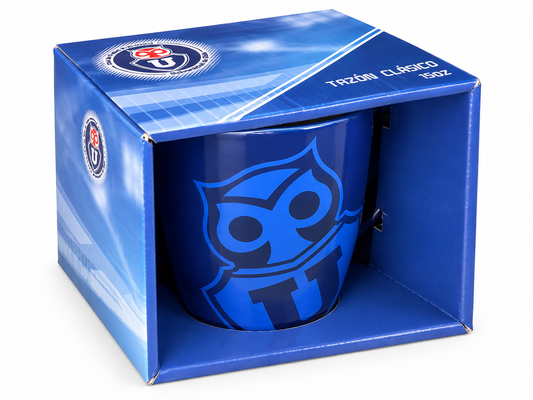 Tazon clasico Universidad de Chile 15oz - Tazón con caja de presentacion