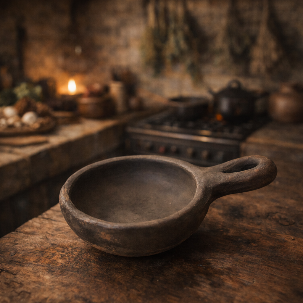 Paila de greda mini 3 inches de diametro - Chilena Cossas 