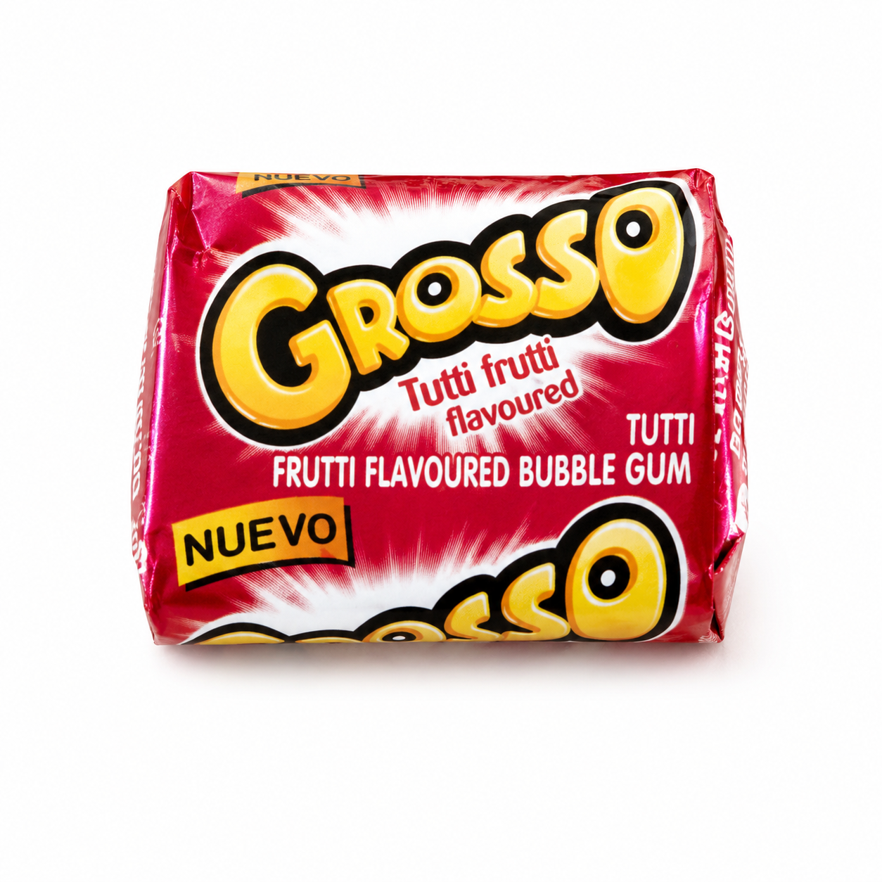Chicle Grosso 7 g – Chicle Chileno en Sabores Tutti Frutti, Sandía y Menta | Dulce Tradicional de Chile - Chilena Cossas 