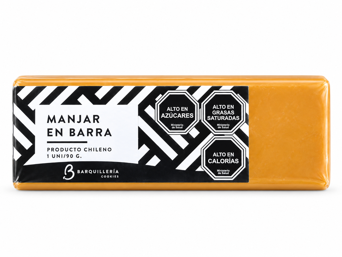 Manjar en barra 90g - producto Chileno