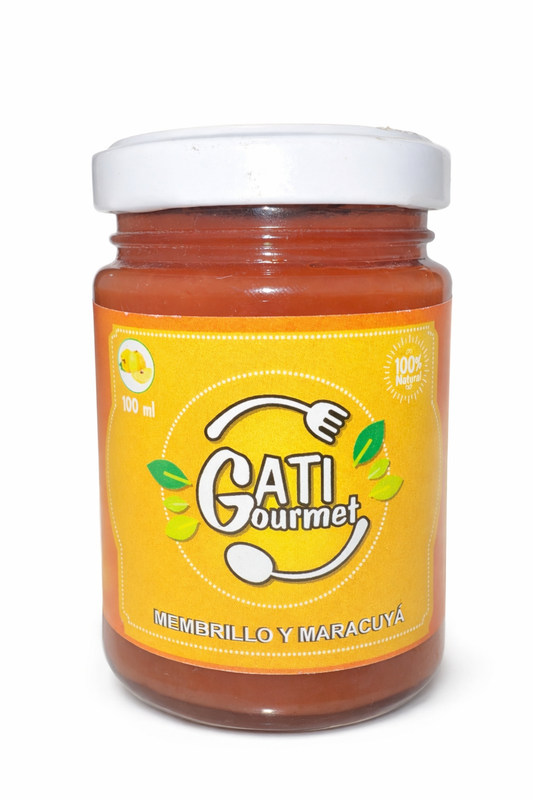 Mermelada membrillo y maracuya 100ml - Gati Gourmet - Chilena Cossas 