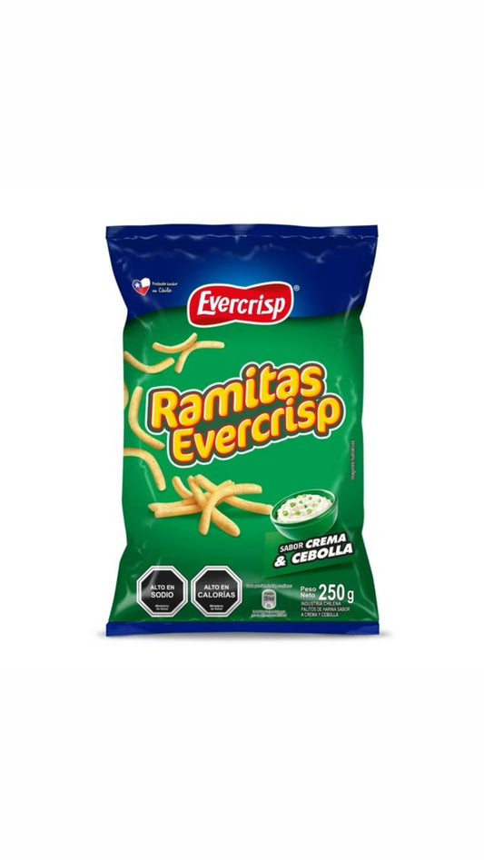 Ramitas crema y cebolla 250g - Chilena Cossas 