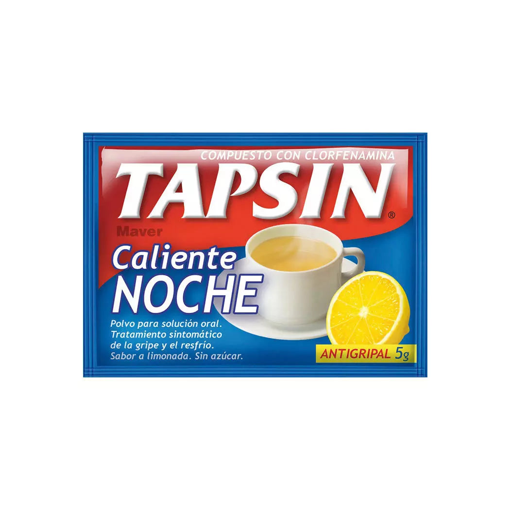 Tapsin caliente, antigripal 5 g