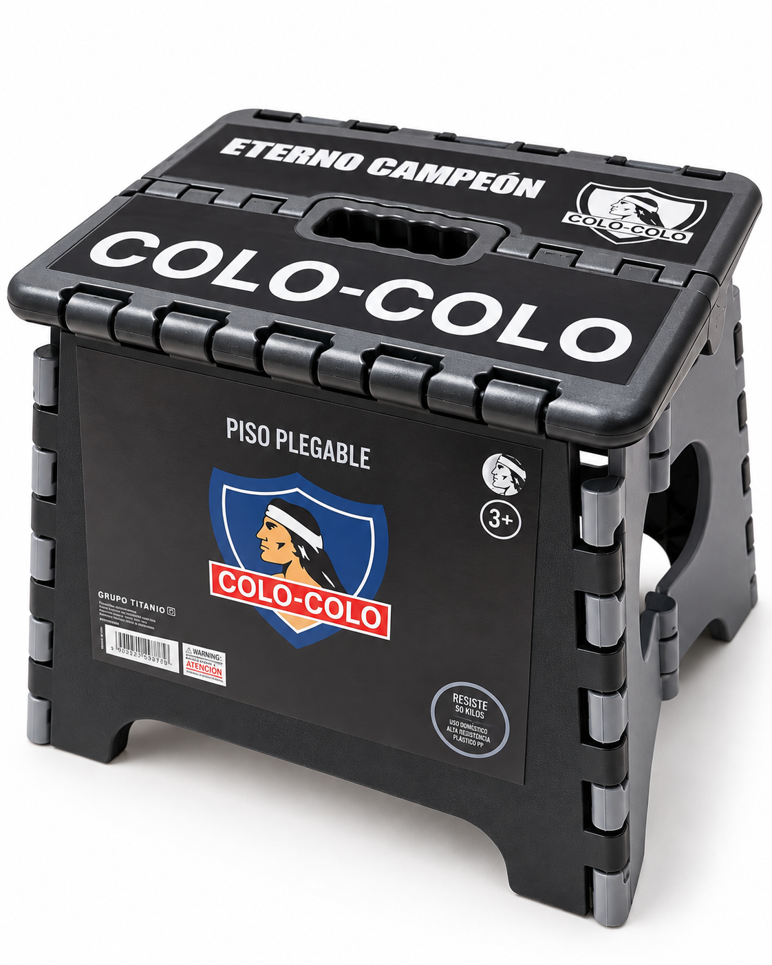 Piso Plegable Colo-Colo – Banquito Portátil Resistente hasta 90 kg