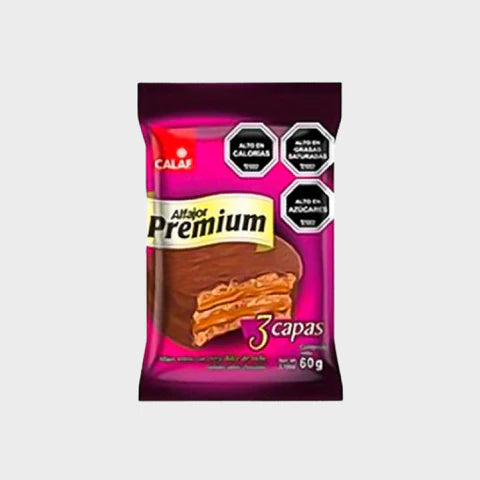 Alfajor premium 3 capas calaf 60gr - Chilena Cossas 