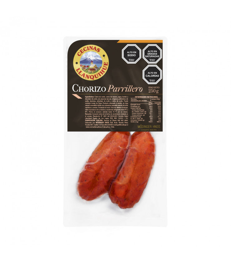 Chorizo parrillero Llanquihue