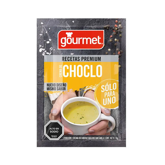 Crema de choclo para uno gourmet