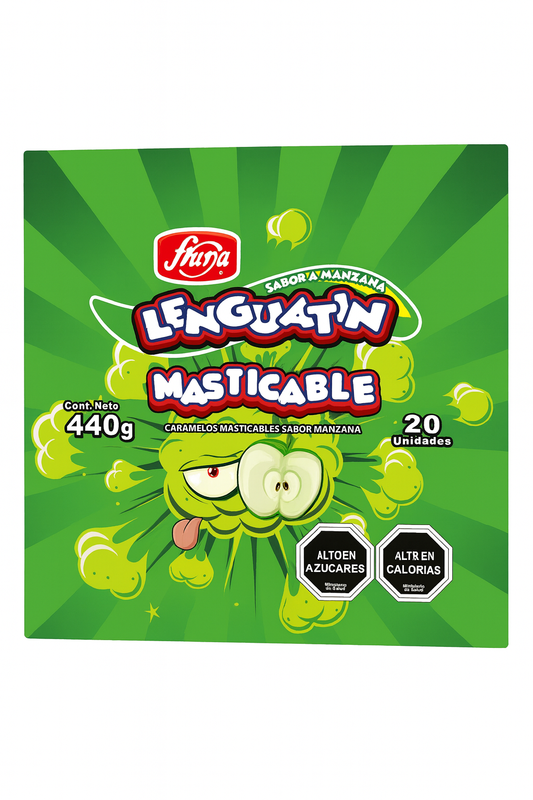 Lenguatin sabor manzana unidad - Chilena Cossas 