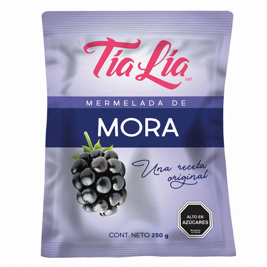 Mermelada mora tía lía 250g - Chilena Cossas 