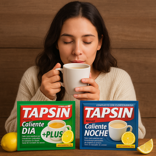 Tapsin caliente, antigripal 5 g