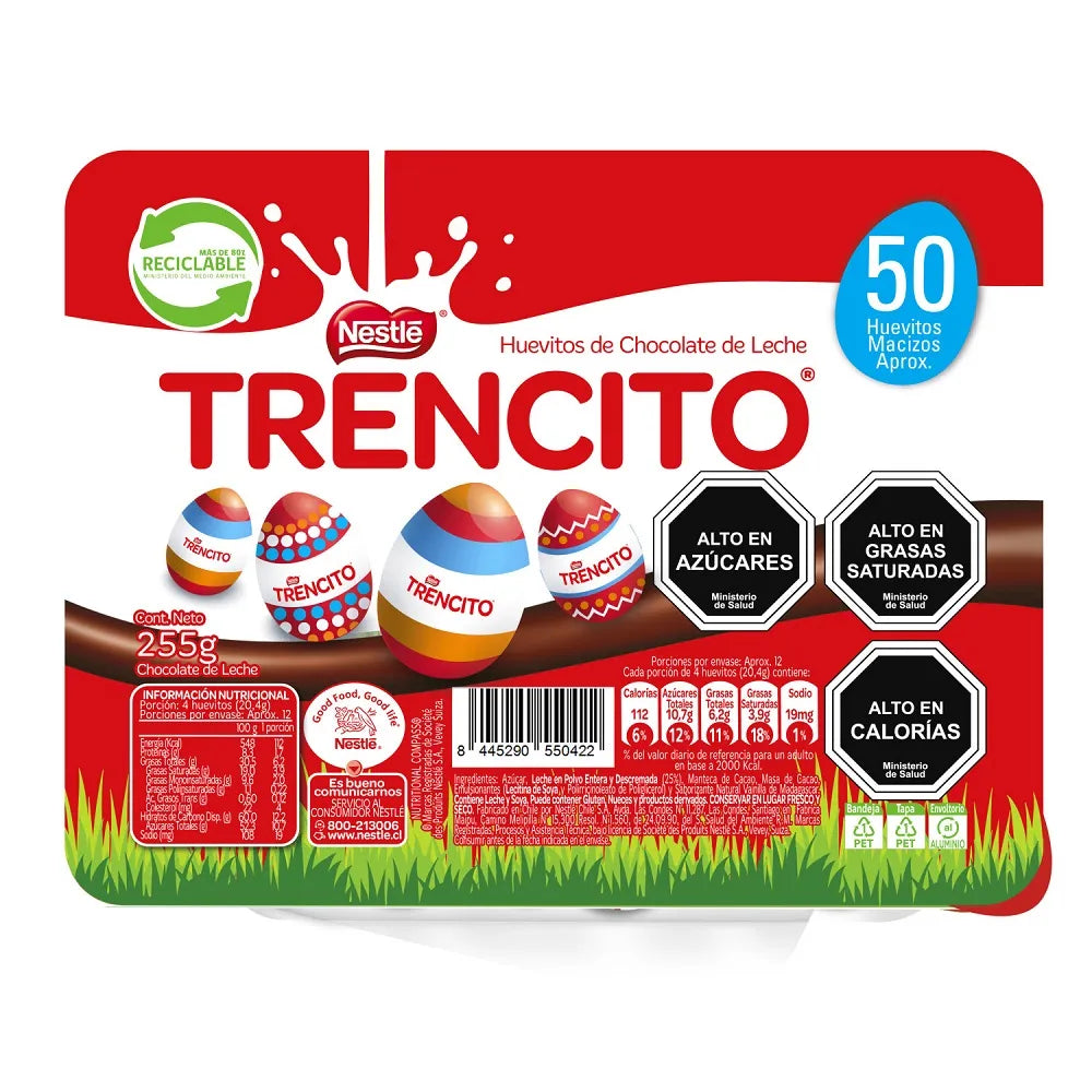 Huevitos trencito 50 unidades