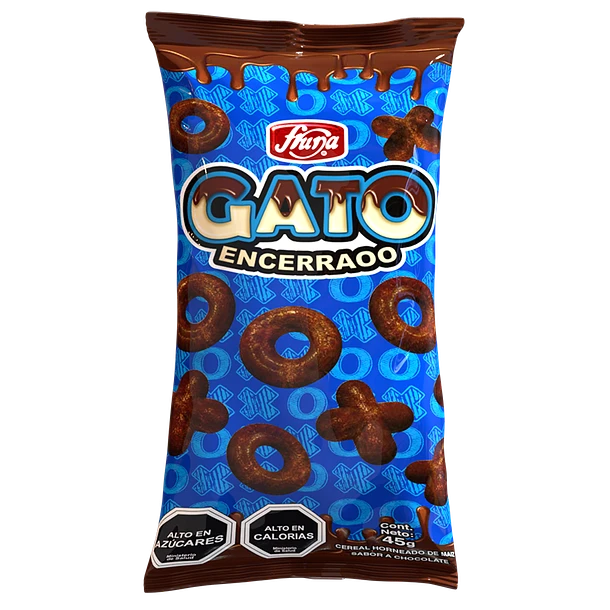Sufle Gato encerrao 45g fruna
