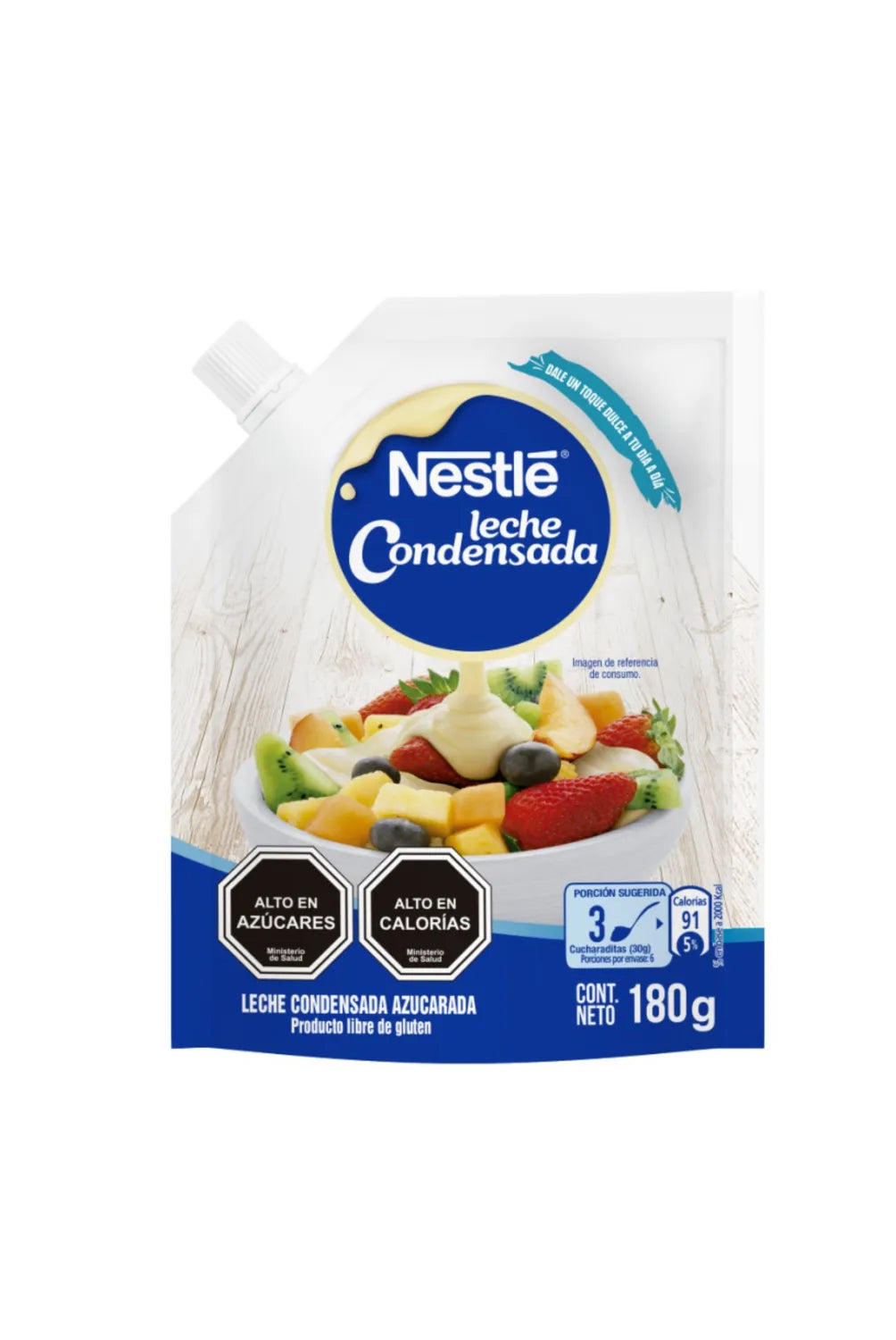 Leche Condensada Nestlé 180g Doypack | Dulce Tradicional Chileno para Postres