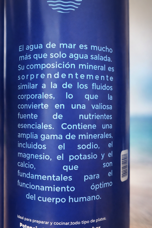Agua de Mar Natural 1 Litro | Rica en Minerales | Uso Culinario y Nutricional