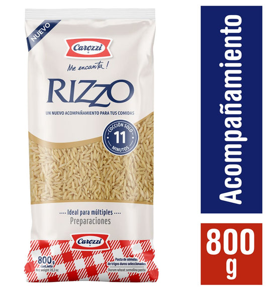 Carozzi Rizzo 800g – Acompañamiento Fácil y Rápido | Calidad Premium Chilena